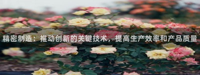 彩神8是正规平台吗是正品吗：精密制造：推动创新的关键技术，提高生产效率和产品质量