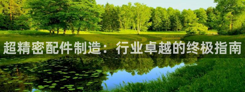 彩神iv争霸购彩大厅：超精密配件制造：行业卓越的终极指南