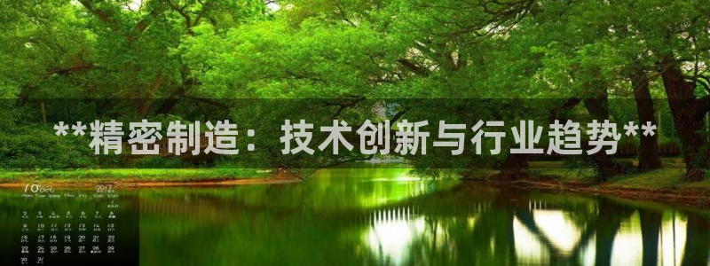 彩神v网赌软件下载：**精密制造：技术创新与行业趋势**