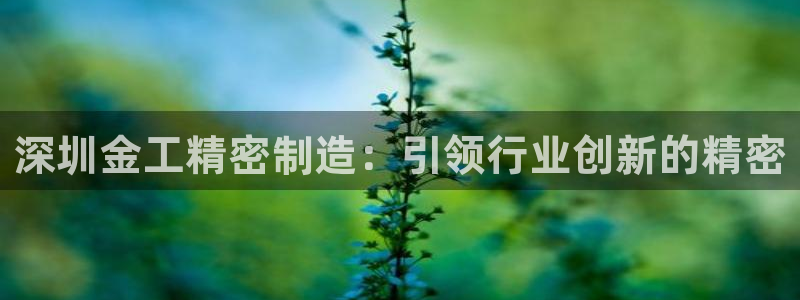彩神ix可靠吗：深圳金工精密制造：引领行业创新的精密