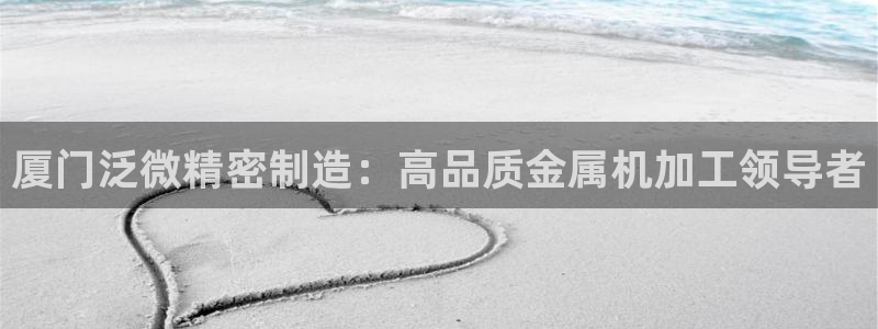 彩神V集团公司：厦门泛微精密制造：高品质金属机加工领导者