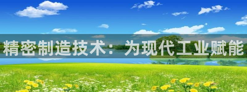 彩神v争霸是啥：精密制造技术：为现代工业赋能