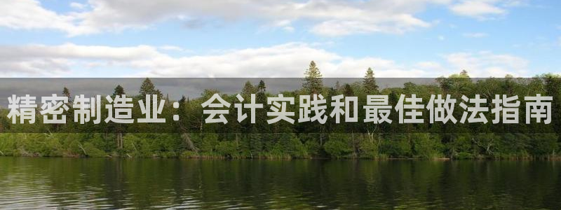 彩神velcome购彩大厅：精密制造业：会计实践和最佳做法指南