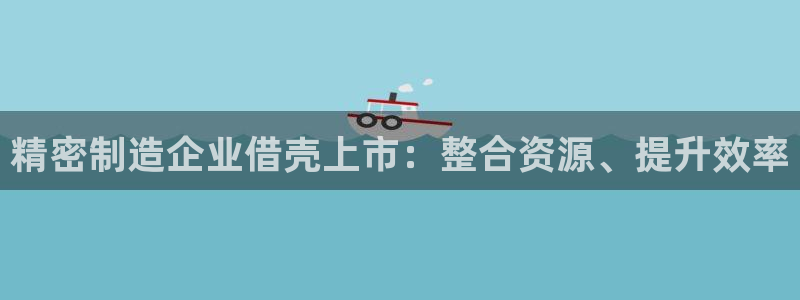 彩神是什么平台：精密制造企业借壳上市：整合资源、提升效率