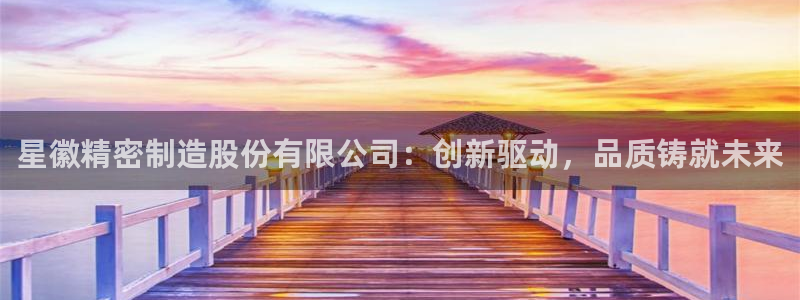 彩神8是正规平台吗安全吗：星徽精密制造股份有限公司：创新驱动，品质铸就未来