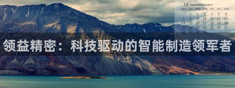 彩神8最新版下载：领益精密：科技驱动的智能制造领军者