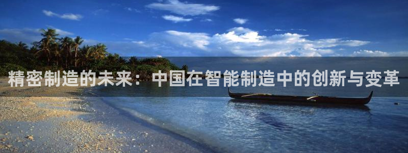 彩神vll官网-最新版app下载：精密制造的未来：中国在智能制造中的创新与变革