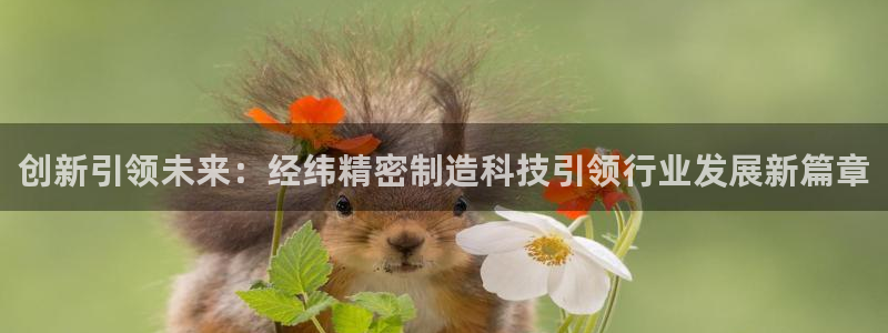 彩神V官网：创新引领未来：经纬精密制造科技引领行业发展新篇章