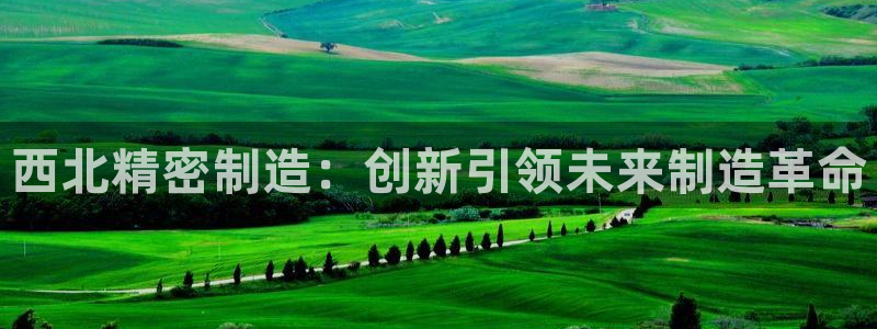 彩神vⅲ下载安装：西北精密制造：创新引领未来制造革命